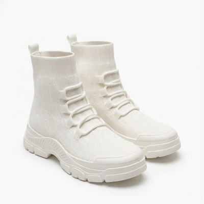 Bottines montantes stretch à semelle épaisse Importées d’Espagne 🇪🇸