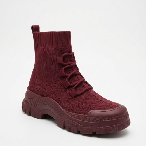 Bottines montantes stretch à semelle épaisse Importées d’Espagne 🇪🇸