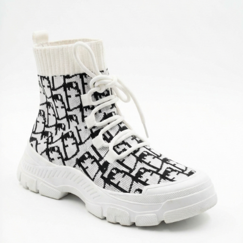 Bottines montantes stretch à semelle épaisse Importées d’Espagne 🇪🇸