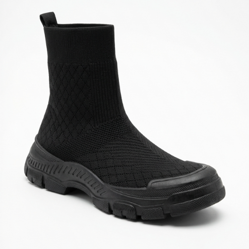 Bottines montantes stretch à semelle épaisse Importées d’Espagne 🇪🇸